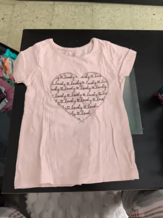 Lote camisetas niña 6/7