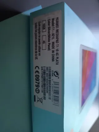 Huawei MediaPad T1 10 Blanca y gris