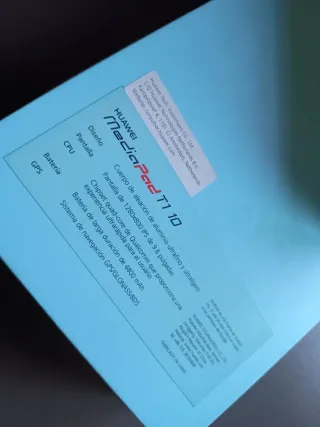 Huawei MediaPad T1 10 Blanca y gris