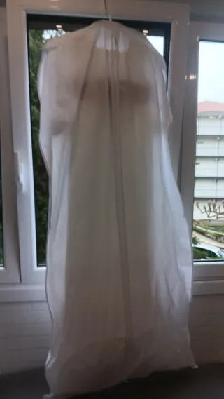 Vestido de Comunión Blanco con Flores