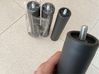 Patas para somier negras