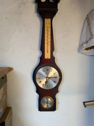 Reloj de Pared Vintage RADIANT Barómetro