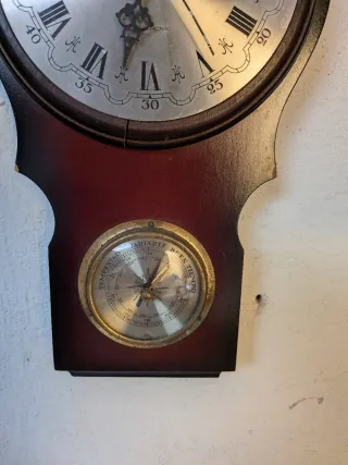 Reloj de Pared Vintage RADIANT Barómetro