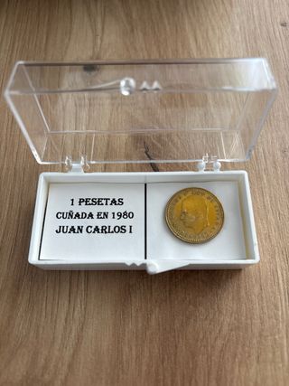 Moneda 1 Peseta Juan Carlos I 1980