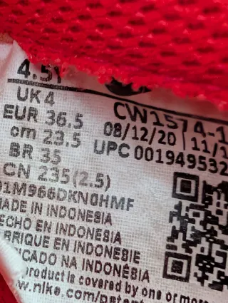 Nike Air Force 1 Scarpe Donna Taglia 36.5