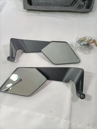 Retrovisores Moto Diamante Negros