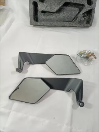 Retrovisores Moto Diamante Negros