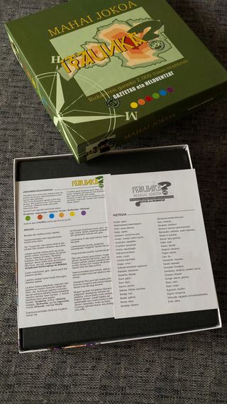 Juego de mesa ITAUNKA en euskera