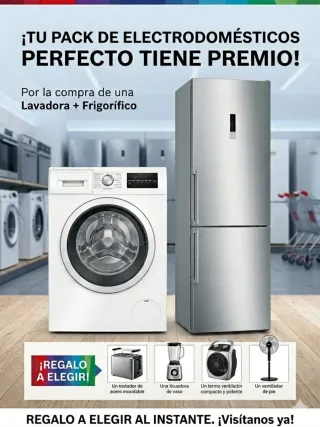 Pack Electrodomésticos + regalo