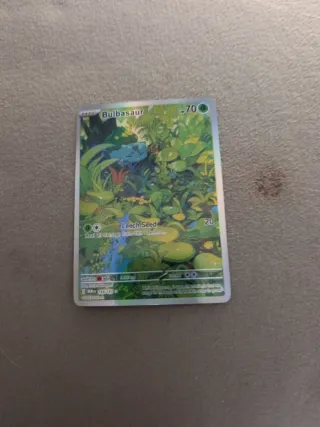 Carta Pokémon Bulbasaur 70 HP