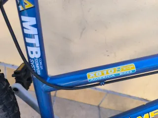 Bicicleta Montaña Azul