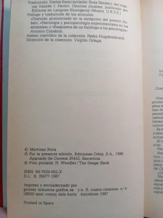 Actividad Nerviosa Superior. Iván P. Paulov.