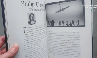 Libro Teatro Real, Corvo Branco, de Phillip Glass