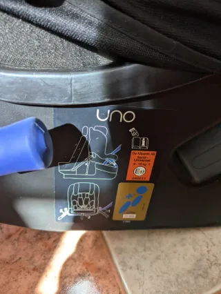 Klippan Wob Uno Silla Coche Negro 0-4