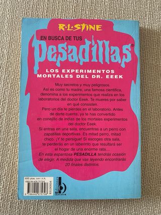 Pesadillas- Los Experimentos Mortales del Dr. Eeek