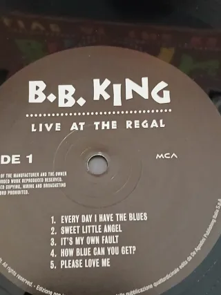 B.B. King Live at the Regal Vinilo