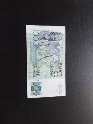 BILLETE DE 1000 PESETAS DE 1979