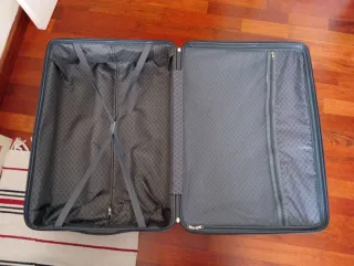 Maleta de viaje grande gris