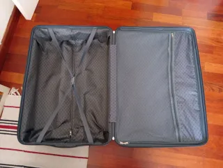Maleta de viaje grande gris