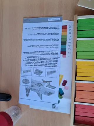 Tabla Numérica Montessori