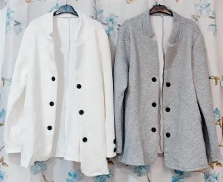 Chaqueta mujer blanca
