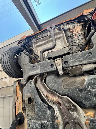 Silencioso trasero recto Megane 4 RS