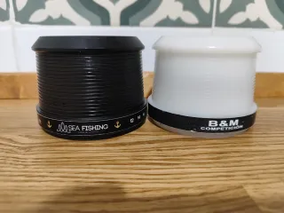 2 Bobine da Pesca Sea Fishing e B&M