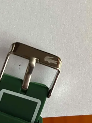 Reloj Lacoste Verde con Cocodrilo Blanco