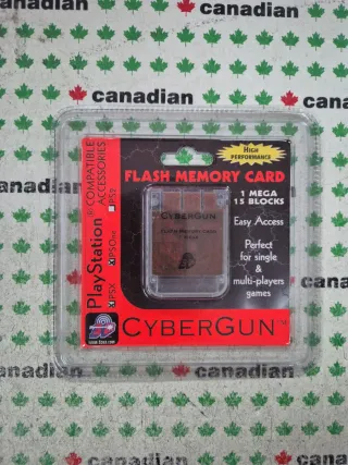 Tarjeta Memoria PS1/PS2 NUEVA