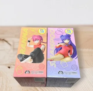 Figuras Ranma 1/2. SEGA Chokonose Ranma & Shampoo.