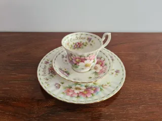 Royal Albert Flores do Mês - Peças de Chá