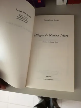 Milagros de Nuestra Senora