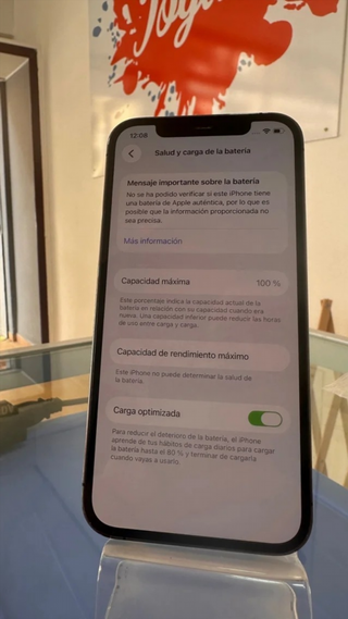 iPhone 12 Pro 128GB Gris Batería 100%