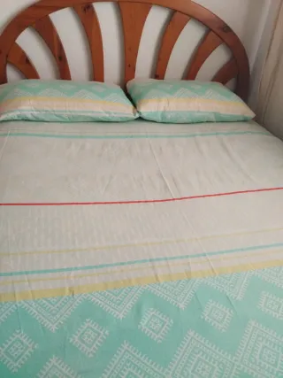 Juego de sábanas algodón cama 135