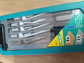 Juego 10 hojas sierra calar wolfcraft 8631