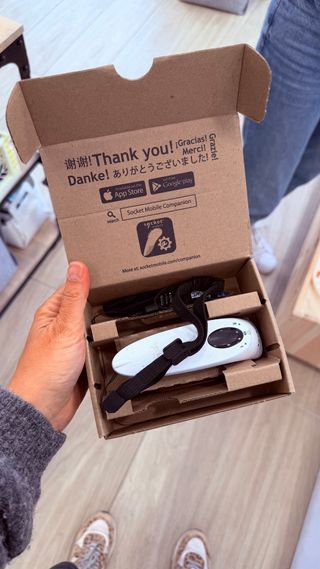 Cajón mPop + lector código de barras Socket