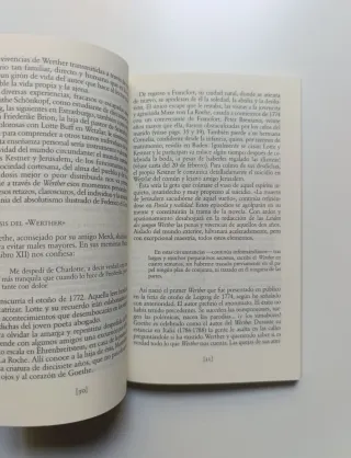 Las desventuras del joven Werther.