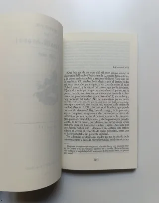 Las desventuras del joven Werther.