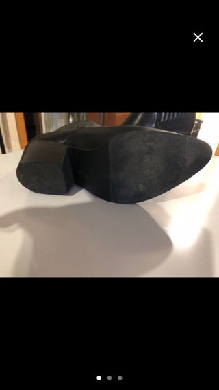 Botas Chelsea Negras Mujer