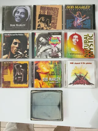 10 BOB MARLEY CD CDS ELIGE