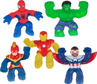 Heroes of Goo Jit Zu Paquete de héroes de Marvel E