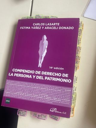 Compendio Derecho Persona y Patrimonio UNED