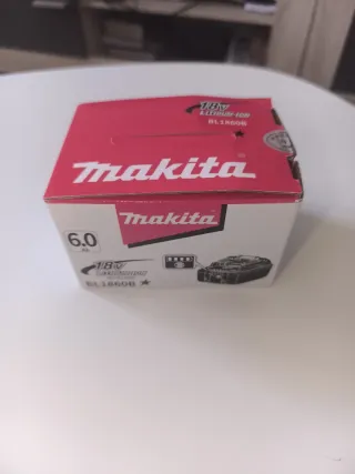 Batería Makita 18V 6.0Ah BL1860B