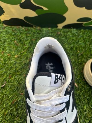 Zapatillas BAPE Bapesta Negras y Blancas