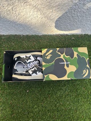 Zapatillas BAPE Bapesta Negras y Blancas