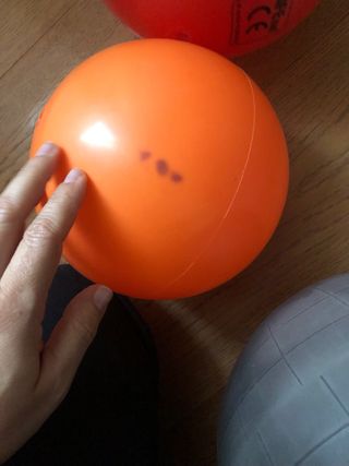 3 palloni gonfiabili colorati