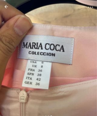 Vestido y chaqueta de fiesta rosa