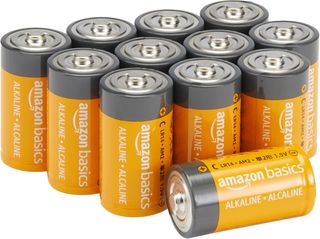 Amazon Basics - Paquete de 12 Pilas alcalinas C pa