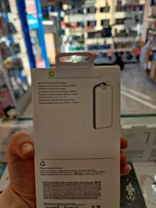 Funda Silicona iPhone 15 Plus MagSafe