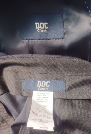 Traje chaqueta DOC